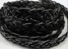 Flat braided cords 14 mm - SE/PB/Black - 7 ply