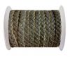 Choti-Flat 3-ply Braided Leather --5MM-SE LIGHT GREY