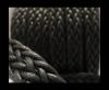 Flat braided Special style-16mm-Black