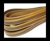 Flat Leather Cords - Chess Style - 10mm-Natural