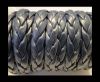 synthetic nappa leather Cords-10mm-Dark Blue