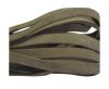 Flat Suede Leather-10mm-Khaki grey