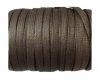 Flat Wax Cotton Cords - 5mm  - Grey