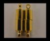 brass Magnetic clasp Gold MG 8 5mm