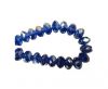 Faceted Glass Beads-3mm-Saphire
