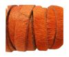 Hair-On-Flat Leather-Orange-10MM