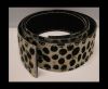 Hair-On Leather Belts-Dalmatian-40mm