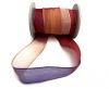 Hand dyed silk ribbons - Peoines