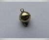 brass Magnetic clasp Antique Gold - 10mm