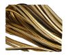 Nappa-Sewn-7mm-Plain- Gold