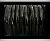 imitation nappa leather 6mm - Shinning-Black