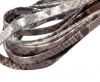 Nappa Leather Flat- Python Light Grey-10mm