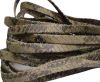 Nappa Leather Flat -5mm-Snake Style Beige