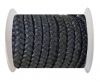 Choti-Flat braided leather 3 ply 5mm - SE-FPB-30