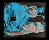 Pashmina Shawl-Style1-Turquoise