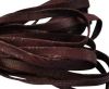 Real Nappa Leather Flat- vintage bordeaux-10mm