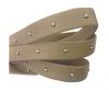 Real Nappa Leather with studs-10mm-beige