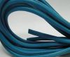 Real Round Nappa Leather cords - Turquoise - 8mm
