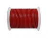 Round Leather Cord -1mm-  RED