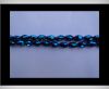 Rice Glass Beads-4mm*6mm-Metallic Blue