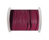 Round leather cord-2mm-SE FUSHIA