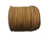 Round Hairy Leather -2mm- Vintage tan