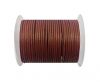 Round leather cord-2mm-Metallic Red