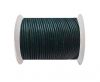 Round Leather Cord SE/R/21-Forest Green-1,5mm