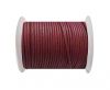 Round Leather Cord SE/R/Dark Pink-2mm