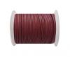 Round Leather Cord SE/R/Dark Pink-3mm