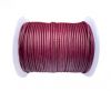 Round Leather Cord SE/R/Metallic Violet - 1,5mm