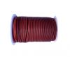 Round Leather Cord -1mm - Raspberry