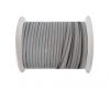 Round Leather Cord - SE.L.Grey - 4mm