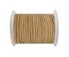 Round Leather Cord - SE.Natural - 4mm