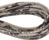 Round stitched nappa leather cord Snake style- Python  -4mm