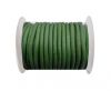 Round Leather Cord SE- Green-4mm