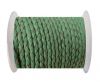 Round Braided Leather Cord SE/B/540-Mint - 4mm