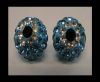 Shamballa-Flower-10mm-Turquoise