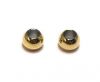 Stainless steel part for leather ssp-37-6mm,3mm-gold