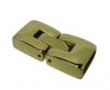 Stainless Steel Snap Lock Clasp - MGST-14-10*2,5mm-GOLD