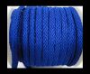 Swift Braided Cord without inner-Blue-6mm