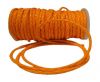 synthetic nappa leather 4mm - Neon Orange