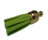Tussels-Suede-Gold Caps-Neon Green-30mm