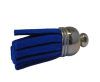 Tussels-Suede-Silver Caps-Blue-30mm