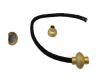 Zamak magnetic claps MGL-04-3mm-matt gold