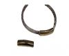 Zamak magnetic claps MGL-247-6*3mm Gold