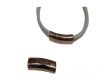 Zamak magnetic claps MGL-247-6*3mm Rose Gold