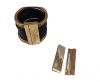 Zamak magnetic claps MGL-262-50*4MM-Gold