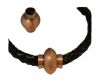 Zamak magnetic claps MGL-4-5mm-Powdered Antique Copper