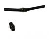 Zamak magnetic clasp MGL-1-6mm-Black